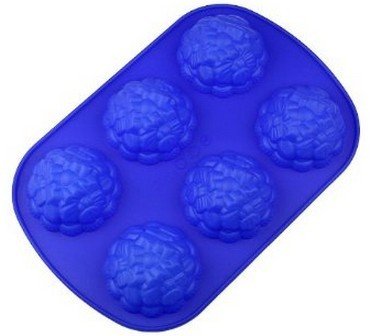 Allforhome 6 Cavities Pine Cones Pinecone Silicone Cake Baking Molds Cake Pans Muffin Cups Handmade Soap Molds Biscuit Chocolate Ice Cube Tray Diy Molds Moulds #TOP4