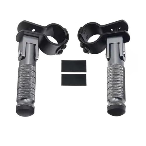 Repose-pied moto pour crash bar 22-26mm et 30-35mm anti-glisse