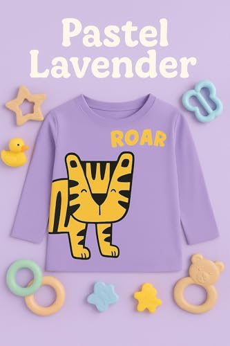 Image of Lush Plush Boys Cotton Full Sleeves Printed T-Shirt (Multicolor) Combo Pack