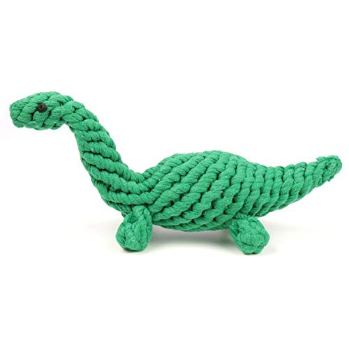 ViLLCASE Brinquedo de mastigar de corda de algodão para cães para limpeza de dentes, treino de mordi