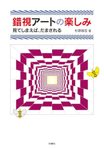 錯視アートの楽しみ　見てしまえば、だまされる