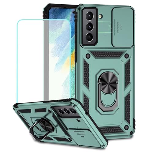 Coque pour Galaxy S21 FE 5G antichoc magnétique et verre trempé rigide Samsung SM-G990U