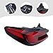 LED Tail Light Assembly for BMW 5 Series G30 2021 2022 Left Driver Side Outer Rear Tail Lamp Replacement Red&Clear Lens Black Housing (Left Driver Side)