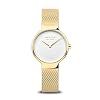 BERING Dames Analoog Quarz Max René Collection Polshorloge met Roestvrij staal Armband en Saffier glas 15531-334
