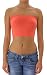 MUSA Seamless Solid Cropped Tube Top Bandeau