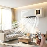 EpiCooler Air Conditioner, Quiet Portable Wall-Mounted AC, Multifunctional Cooling with Remote for Bedroom, Living Room, Office