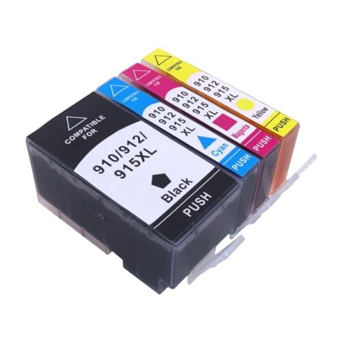 Cartouche d'encre 915XL jaune haute capacité pour imprimante HP OfficeJet 8010 8012 8022