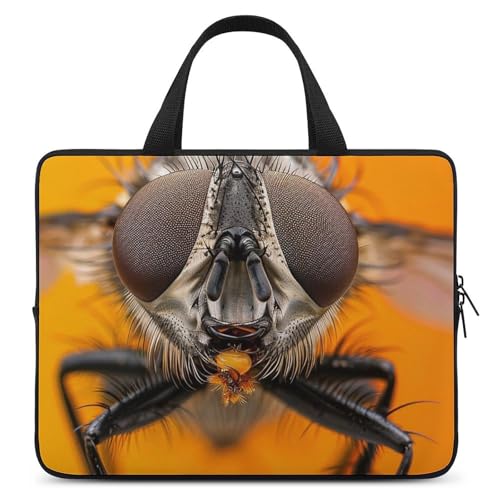 Funda delgada para portátil de 33 cm en color gris oscuro elegante