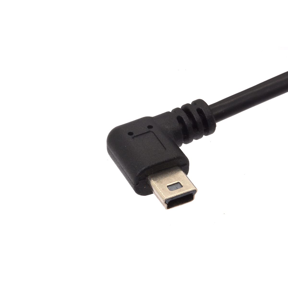 USB 2.0 A Male To Angle Mini Cable,90 Degree Right Angle Mini 5P Data Sync Charge Cord For Garmin Dash Cam Car Navigator DVR Digital Camera 1.5m /5 Ft (Left) - Image 5