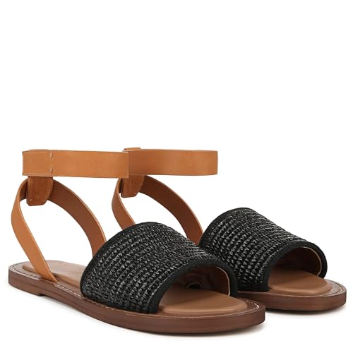 Franco Sarto Women's Rosa Ankle Strap Flat Sandal