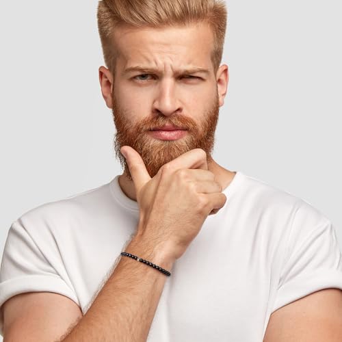 Raicegs 4 6 8MM Beaded Bracelets Healing Crystal Bracelet for Women Men Natural Stone Handmade Stretch Bracelet Reiki Spiritual Jewelry4