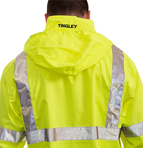 Image of TINGLEY Vision P23122 High Visibility Safety Pants, Fluorescent Yellow-Green