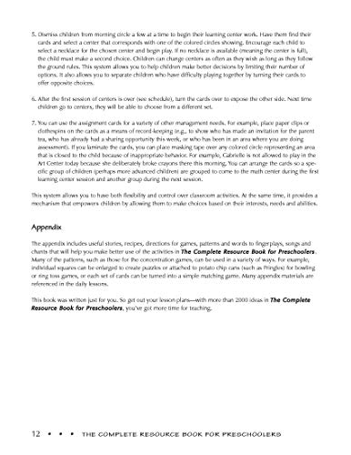 The Complete Resource Book for Preschoolers: An Early Childhood Curriculum With Over 2000 Activities and Ideas (Complete Resource Series) - Image 10