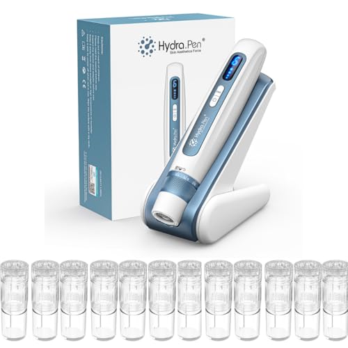 Kit micro-aiguilles Hydra Pen H5 sans fil avec applicateur sérum micro-courant EMS et écran LED