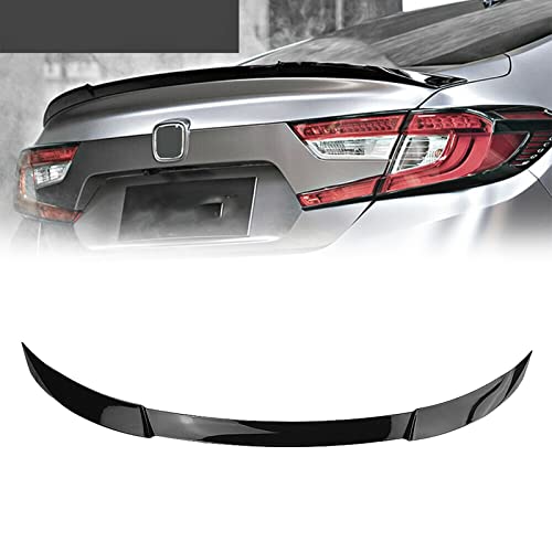Aileron arrière pour Accord 10th JDM 2018-2022 berline 4 portes en noir brillant style V
