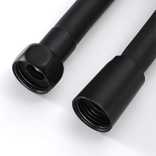 Cabezal de ducha de alta presión universal negro con tres posiciones de chorro regulable 6