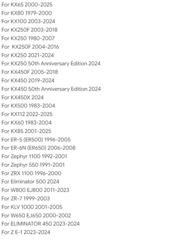 Élévateurs de guidon 7/8 pour grands trajets en KLR650