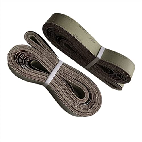 Nastri abrasivi abrasivi P36-240, 1800 x 50 mm, 5 pezzi, accessori per smerigliatrice da grana grossa a fine