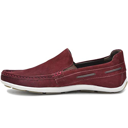 Mocassim Infantil 100% Couro (29, Bordo)