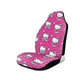 ✔ Hohe Qualität: Der Sitzbezug besteht aus atmungsaktivem Polyestergewebe. Das Material ist sehr bequem und flexibel und verringert die durch Stöße verursachte Beschädigung des ursprünglichen Autositzes.