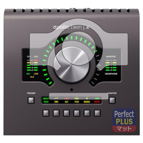 PDA�H�[ Universal Audio Apollo Twin X (Gen 1) �Ή� PerfectShield Plus �ی� �t�B���� ���˒ጸ �h�w�� ���{��