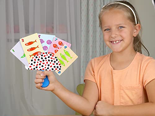 Image of Regal Games 2 Pack Card Holders for Playing Cards - Kids Card Holder with Plastic Paddles - Ideal for Family Fun Game Night and Travel (Ages 3+)