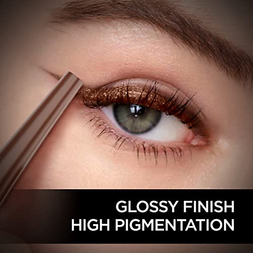 Image of FACESCANADA Magneteyes Color Eyeliner Gel - Powerful Brown,4 Ml|Glossy Finish|24Hr Long-Lasting|Waterproof|Smudgeproof|Precise Application|Intense Color Payoff|Almond Extract & Vitamin E (Pack of 2)