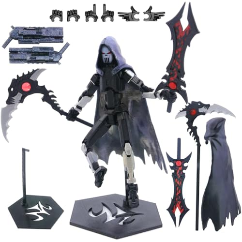 Ya en mundofriki.es: GVMJHYK Figura Articulada Caballero Oscuro con Capa y Armas Juguete de Montaje para Adultos Fan Anime Robot Guerrero Regalo de Colección Decoración Escritorio Estilo Sci-Fi (Negro y Plateado)