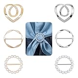 【Ideale Geschenkidee】Schalclips für Damen eignen sich für Frauen und Mädchen und sind ein tolles Geschenk für Mütter, Ehefrauen, Töchter oder Freundinnen zum Geburtstag, Muttertag oder anderen Feiertagen