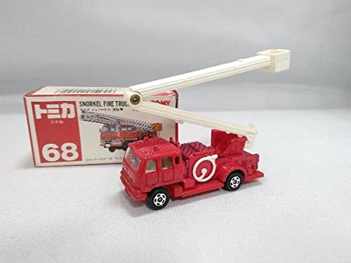Amazon | トミカ No.68 イスズ シュノーケル 消防車 赤箱 ロゴ赤字 