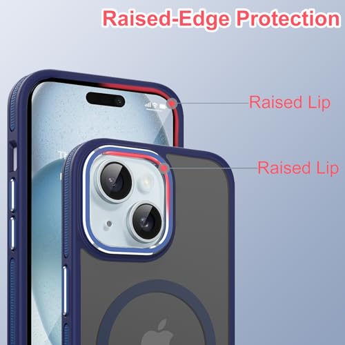 Hitaoyou for iPhone 15 Plus Case,iPhone 15 Plus Magnetic Case [Compatible with MagSafe] Translucent Matte Shockproof Women Men Girl Protective Case Cover for iPhone 15 Plus 6.7" - image 2