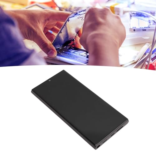 Substituição de Tela para Celular S22 Ultra, Conjunto Digitalizador de Tela LCD Com Moldura, Kit de