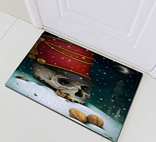 ZZ7379SL Cuento De Hadas El Cascanueces Bajo El Cielo Nocturno Impresión Digital en 3D Sala de Estar Dormitorio Cocina baño Alfombra