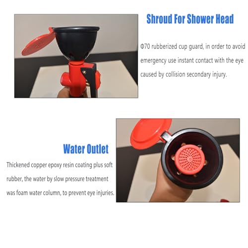 Lave-yeux d'urgence pour le lavage des substances nocives du bâtiment