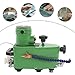 Portable Glass Edge Grinding Machine, 1100W 110V Electric HandHeld Glass Edge Polishing Machine with 110V Single-Phase Series Motor, 8000r/Min for Glass Ceramic Beveling & Polishing (Green)