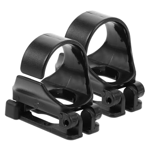 KICHOUSE 2-Piece Diving Snorkel Lock Parts Snorkel Keeper Lock Small Hose Keeper Dive Accessory Reusable Retainer