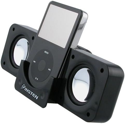DB Portable Foldable Speakers for Mp3 Players - Black