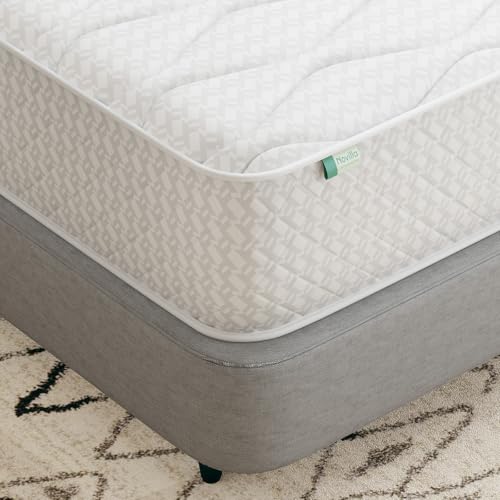 Novilla 3FT Single Mattress Hybrid Pocket Sprung Mattress 20cm Deep Enhanced Support Medium Firm Comfort Breathable Cover Oeko-Tex Certified Fabric 90x190x20cm Nova Series