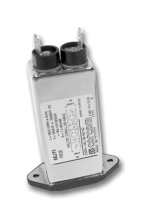 Filtre EMI IEC 15A module entrée alimentation filtré 250VAC 15EJT1