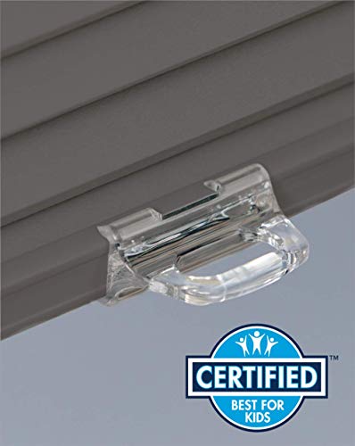 BlindsAvenue Cordless Top Down Bottom Up Cellular Honeycomb Shade, 9/16" Single Cell, Light Filtering, Anthracite, Size: 41" W x 72" H