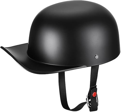 Miniatura 2 de Casco de motocicleta estilo béisbol unisex para adultos, aprobado por DOT