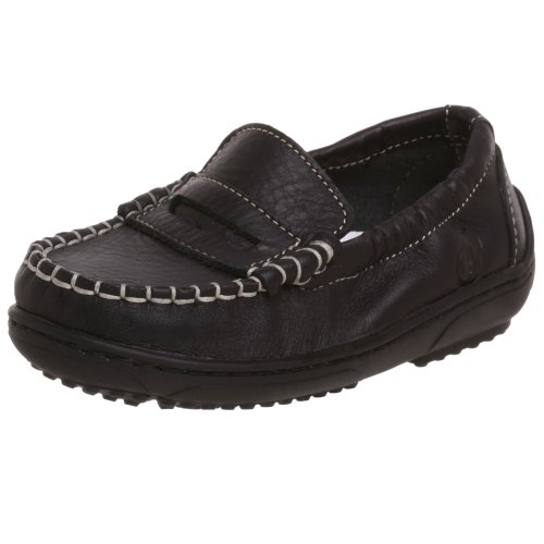 Naturino Toddler/Little Kid Polo Loafer,Black,27 EU (US Little Kid 10.5 M)