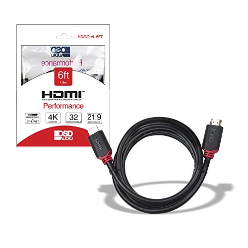 Câble HDMI OSD Audio 40 transmission fluide sans perte pour home cinéma