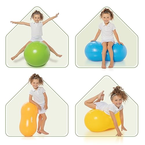 Image of Milliard Peanut Ball Physio Roll for Exercise, Therapy, Labor, Birthing and Dog Training