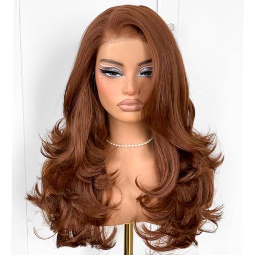 MITIMES Voluminous Feather Layered Hair Flip Out Preplucked Pre Plucked