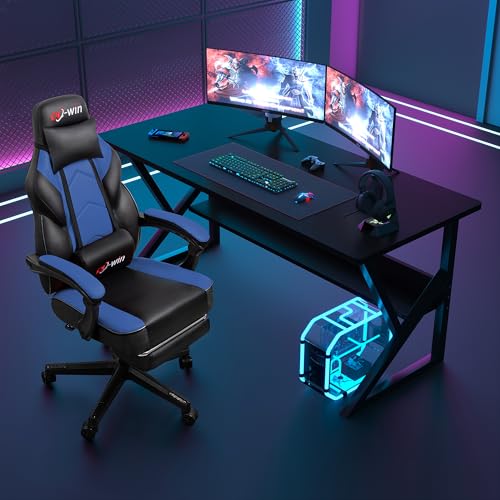 image for DL-win Gaming Chairs for Adults, Computer Chair with Footrest and Ergo