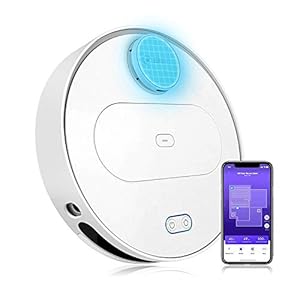 +360 Robot Vacuum and Mop Cleaner, Works with Alexa, Intelligent Cleaning with 1800Pa Super Power Suction, Laser…