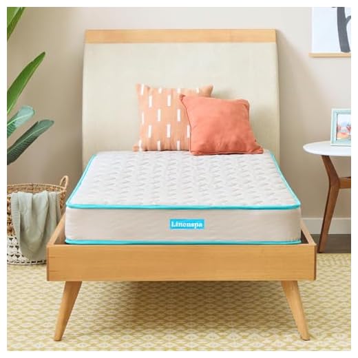 Linenspa 6-Inch Spring Mattress - Twin