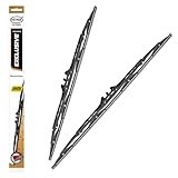 HEYNER® Juego de limpiaparabrisas adecuado para FORD ESCORT IV GAF, AWF, ABFT (enero de 1986 - julio de 1990) EXCLUSIVE Limpiaparabrisas articulados, clásicos