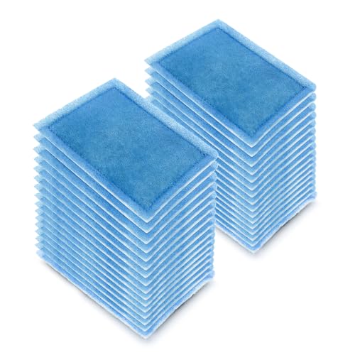 pewyoke 32 Pack Aquarium Filter Cartridge Rite-Size B Filter Cartridges Compatible with PRO Power Filters 100/125/175 Power Filter 150